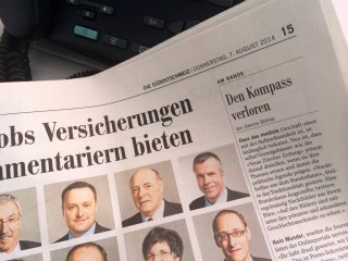 Den Kompass verloren