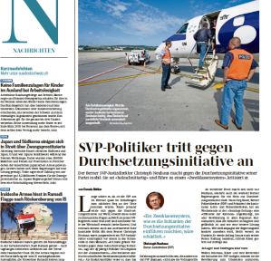 SVP-Politiker gegen Durchsetzung