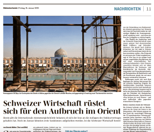 Iran-Seite Screenshot